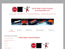 Tablet Screenshot of haug-static.com